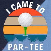 I Came To ParTee, Golf Lover Golf Player Golfing Funny Golf Raglan Baseball Sleeve Shirt thumb 2