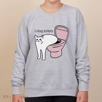 I Clog Toilets Women's Sweatshirt thumb 0