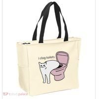 I Clog Toilets Tote Bag thumb 2