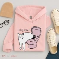 I Clog Toilets Hoodie thumb 4