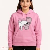 I Clog Toilets Hoodie thumb 5