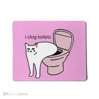 I Clog Toilets Mousepad thumb 0