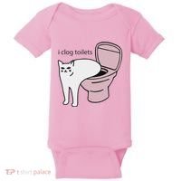 I Clog Toilets Baby Bodysuit thumb 0