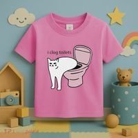 I Clog Toilets Toddler T-Shirt thumb 3