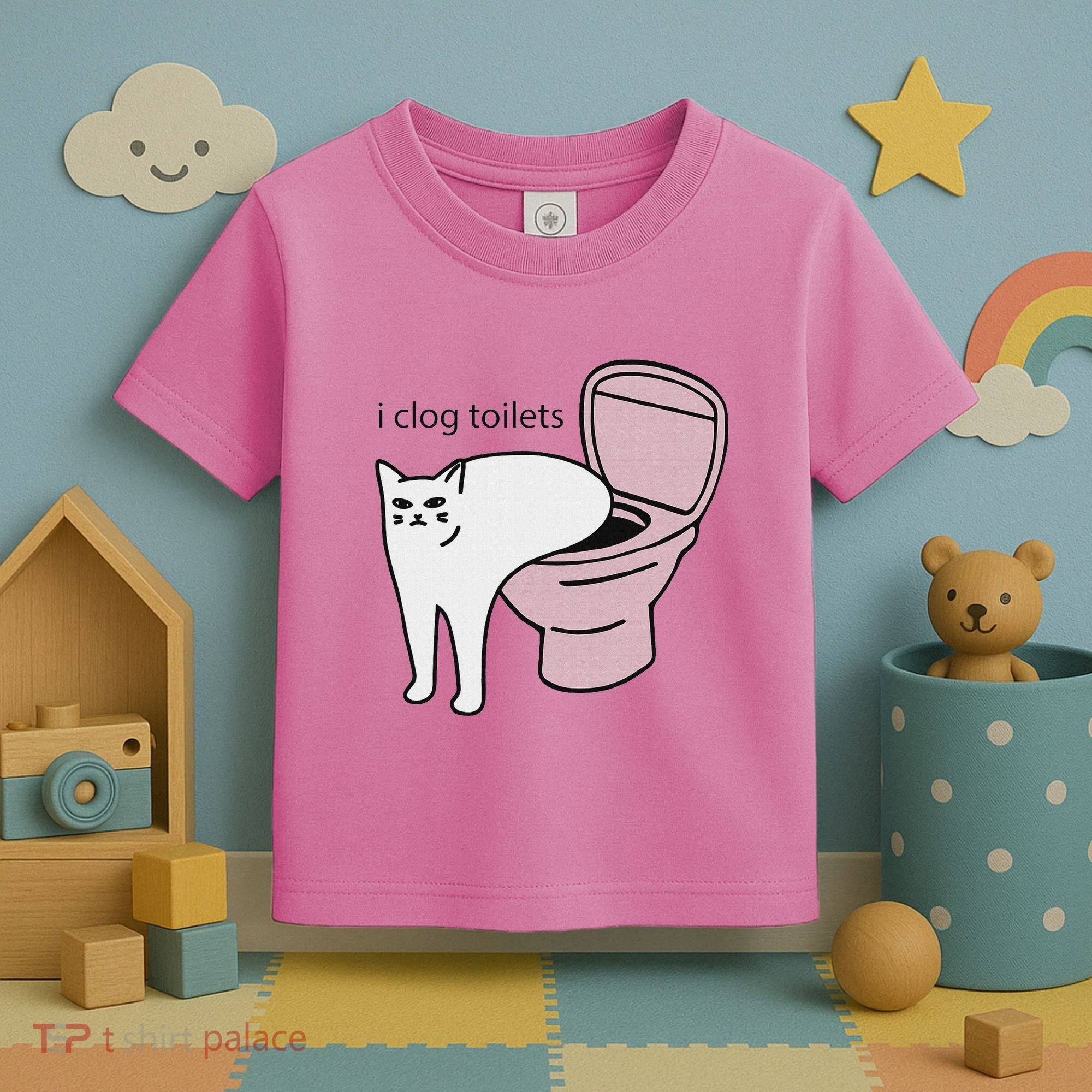 I Clog Toilets Toddler T-Shirt
