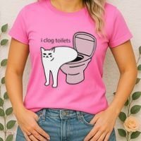 I Clog Toilets Women's T-Shirt thumb 2