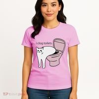 I Clog Toilets Women's T-Shirt thumb 4