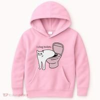 I Clog Toilets Kids Hoodie thumb 0