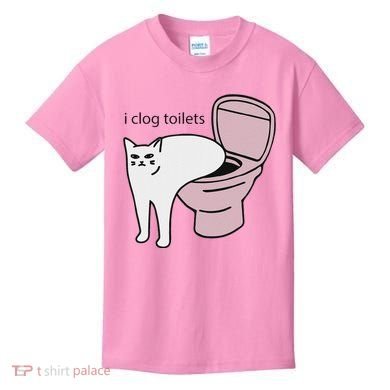 I Clog Toilets Kids T-Shirt