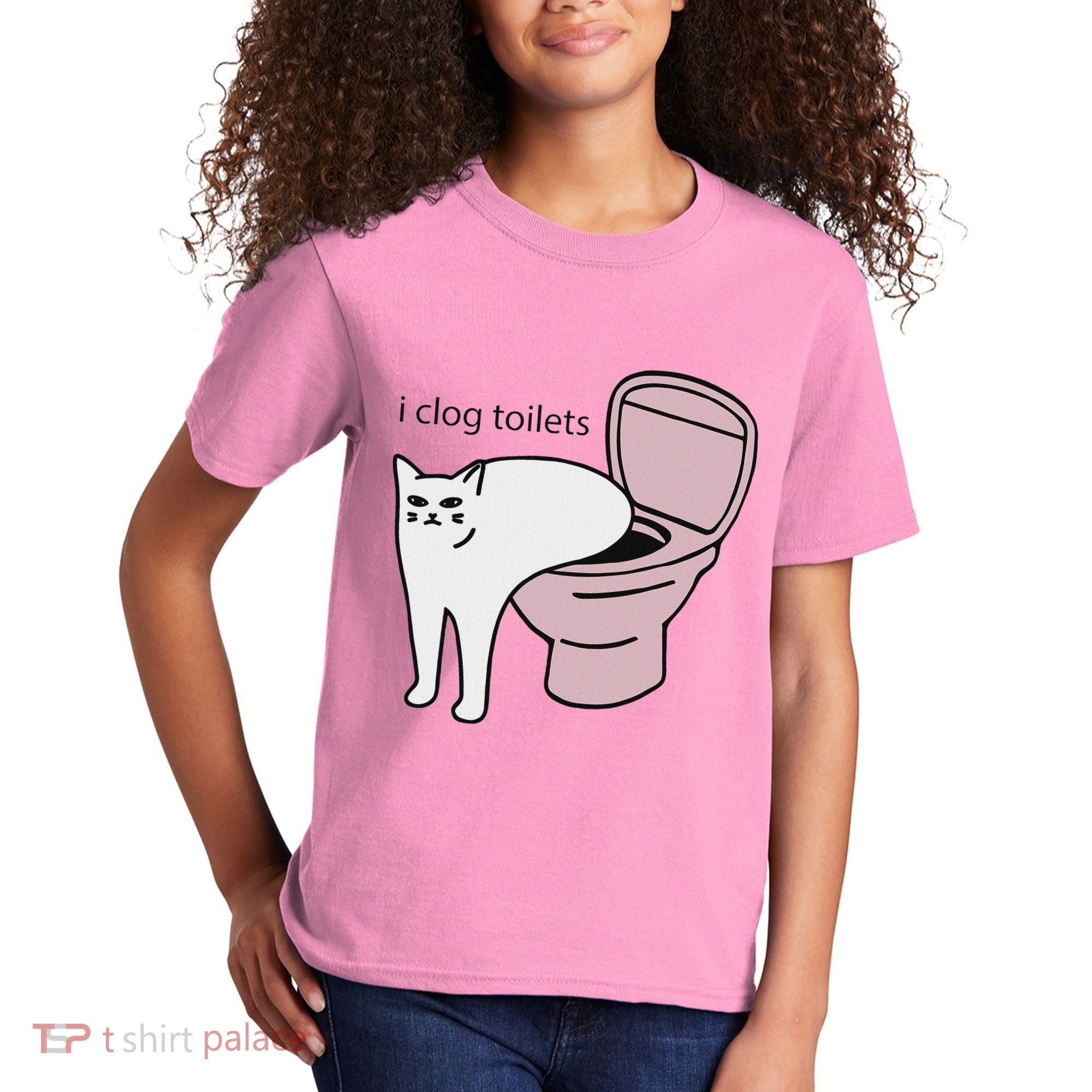 I Clog Toilets Kids T-Shirt
