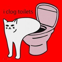 I Clog Toilets Santa Hat thumb 1