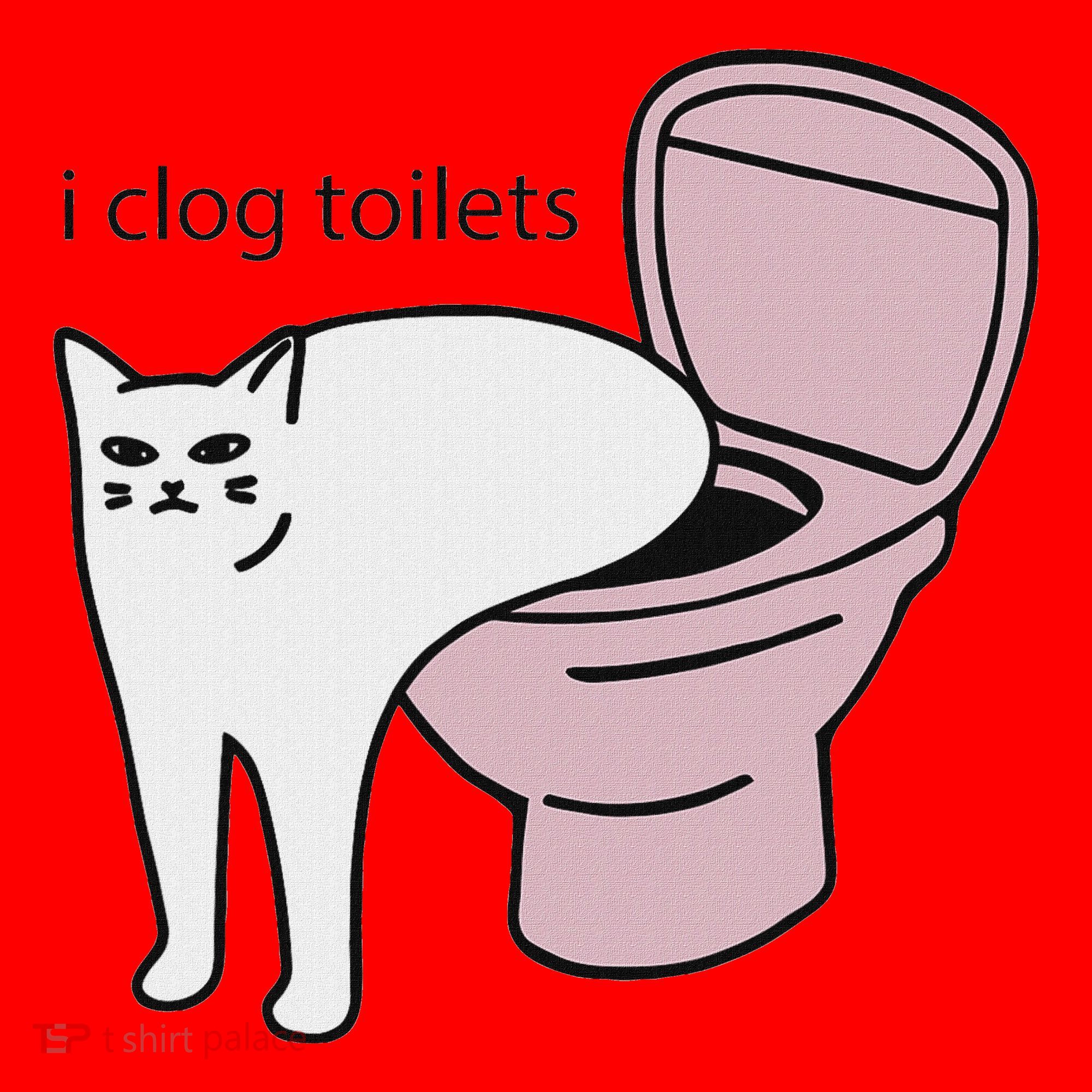 I Clog Toilets Santa Hat
