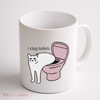 I Clog Toilets Coffee Mug thumb 1