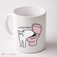 I Clog Toilets Coffee Mug thumb 0