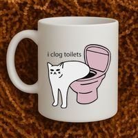I Clog Toilets Coffee Mug thumb 2