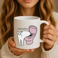 I Clog Toilets Coffee Mug thumb 3