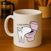 I Clog Toilets Coffee Mug thumb 4