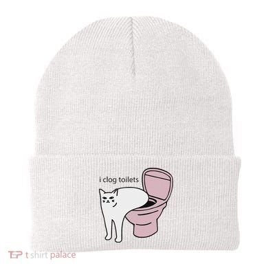 I Clog Toilets Beanie