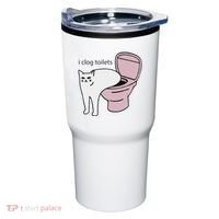 I Clog Toilets Tumbler thumb 0