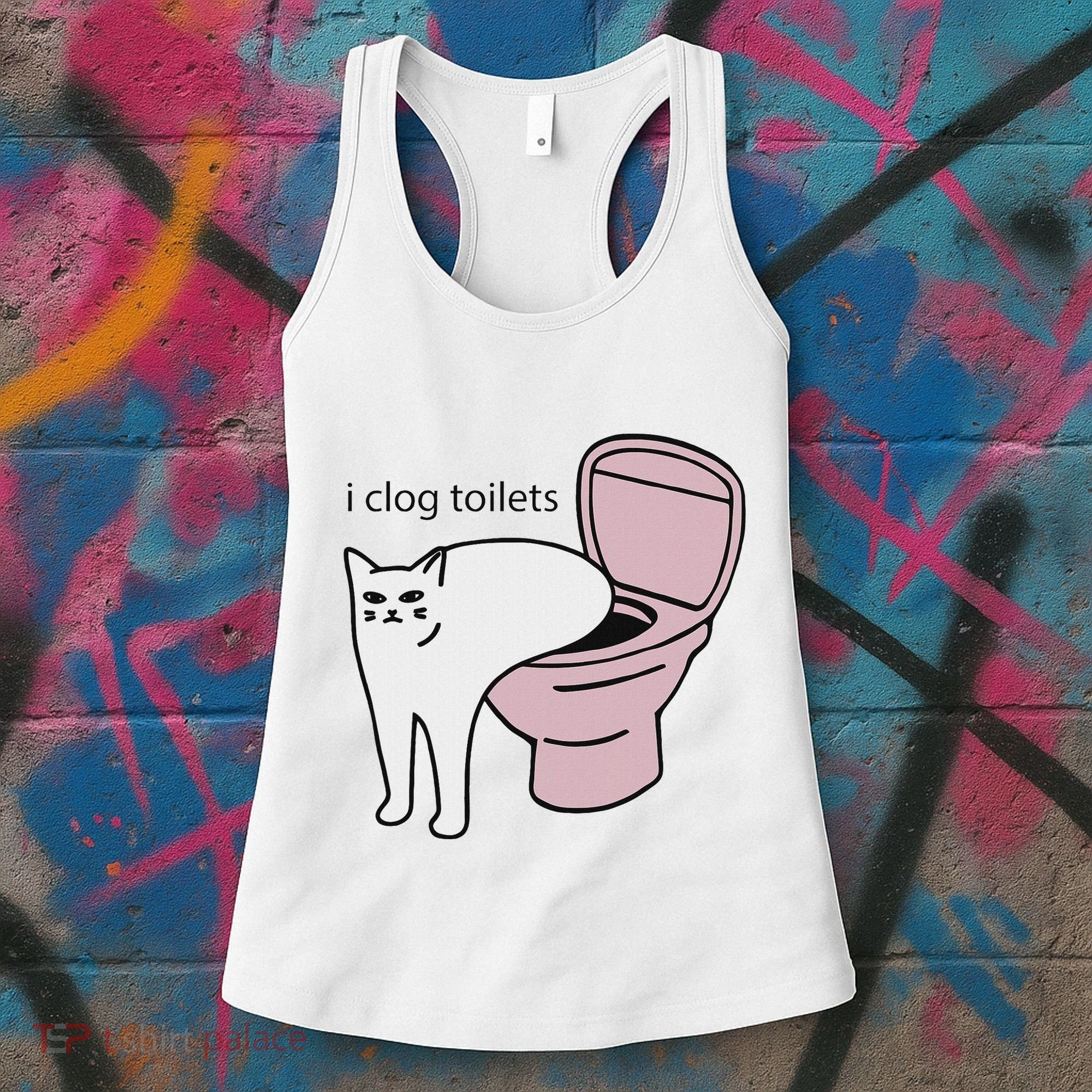 I Clog Toilets Women's Tank Top