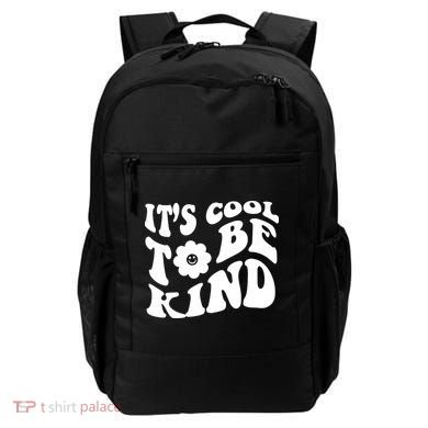 It's Cool To Be Kind Retro Quote Backpack