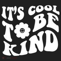 It's Cool To Be Kind Retro Quote Adult Drive Performance Visor thumb 2