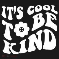 It's Cool To Be Kind Retro Quote Tank Top thumb 6
