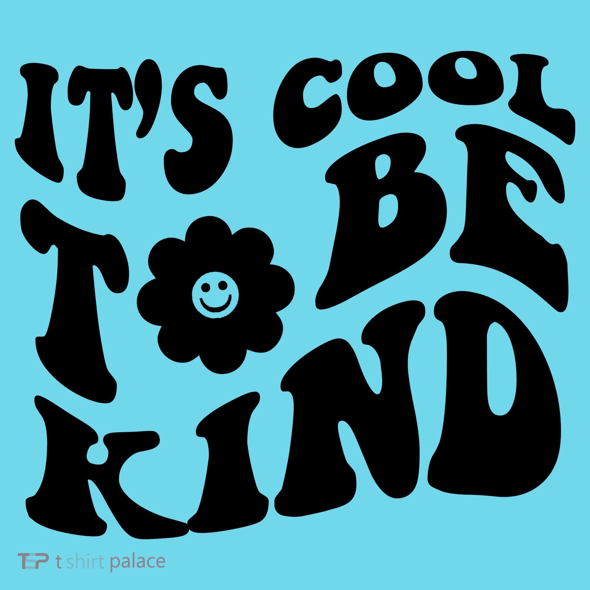 It's Cool To Be Kind Retro Quote Button