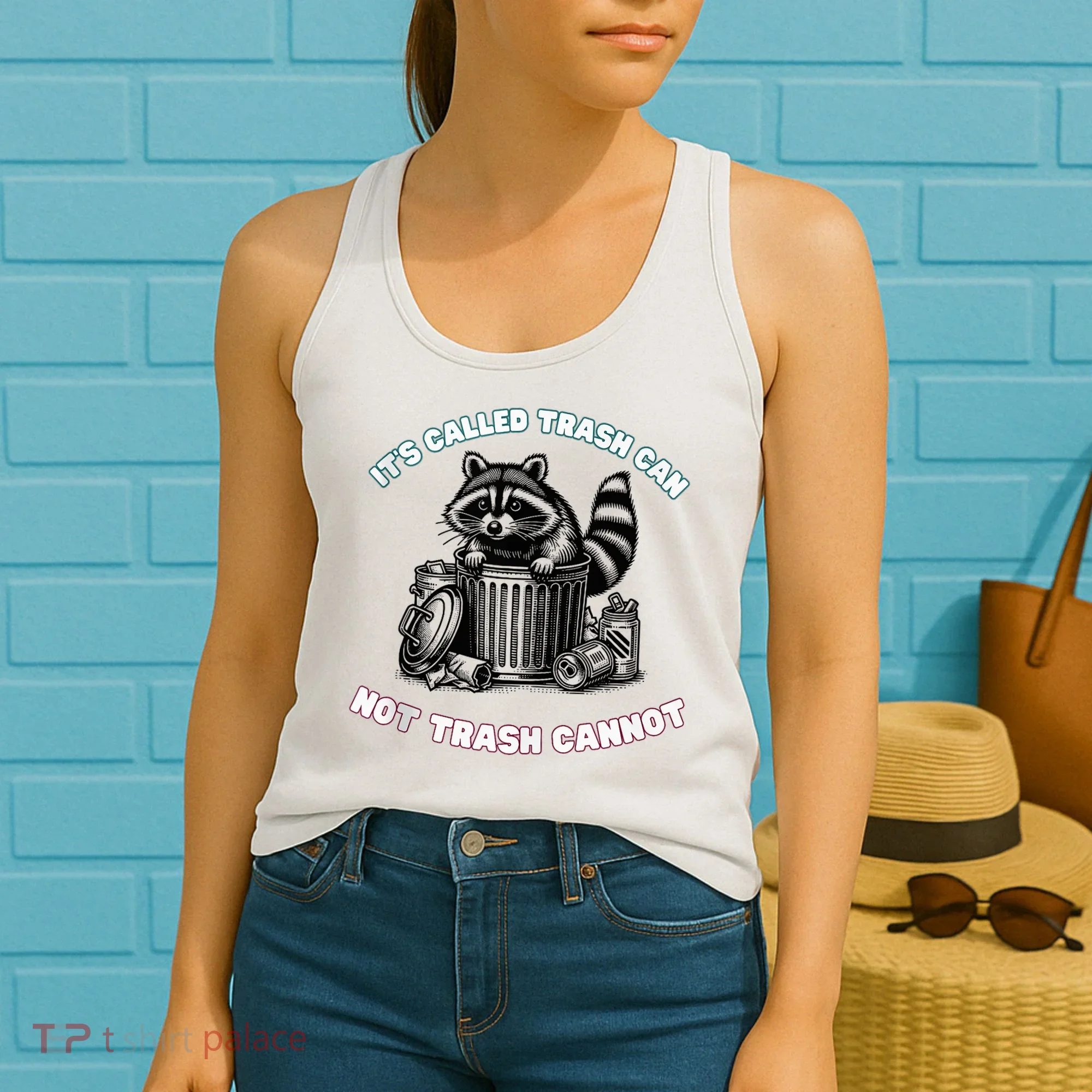 It'S Called Trash Can Women's Tank Top