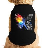 I Choose To Love Life And Fight Gift Doggie Tank thumb 0