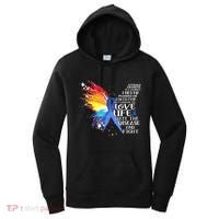 I Choose To Love Life And Fight Gift Women's Hoodie thumb 0