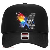 I Choose To Love Life And Fight Gift Hat thumb 0