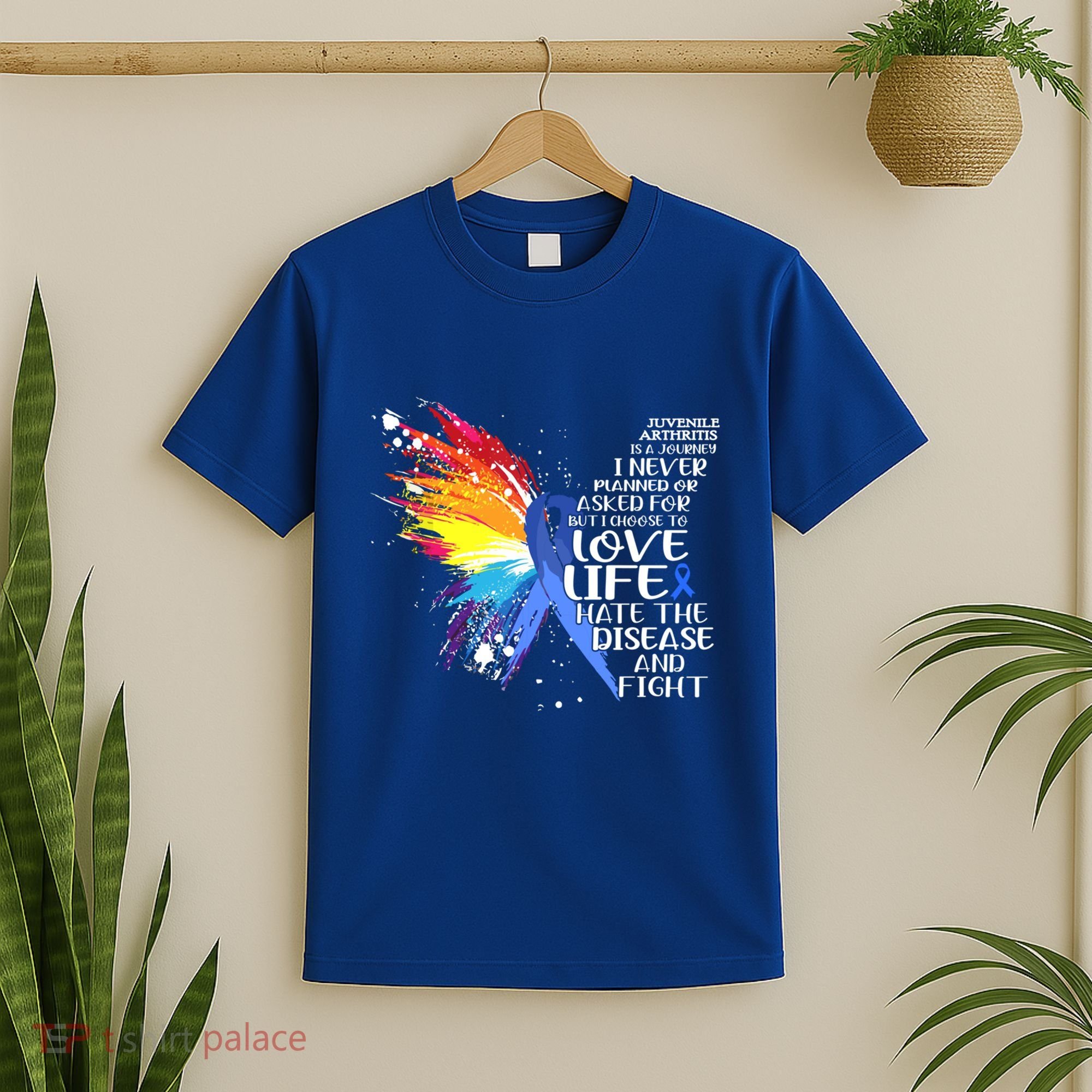 I Choose To Love Life And Fight Gift T-Shirt
