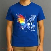 I Choose To Love Life And Fight Gift T-Shirt thumb 3