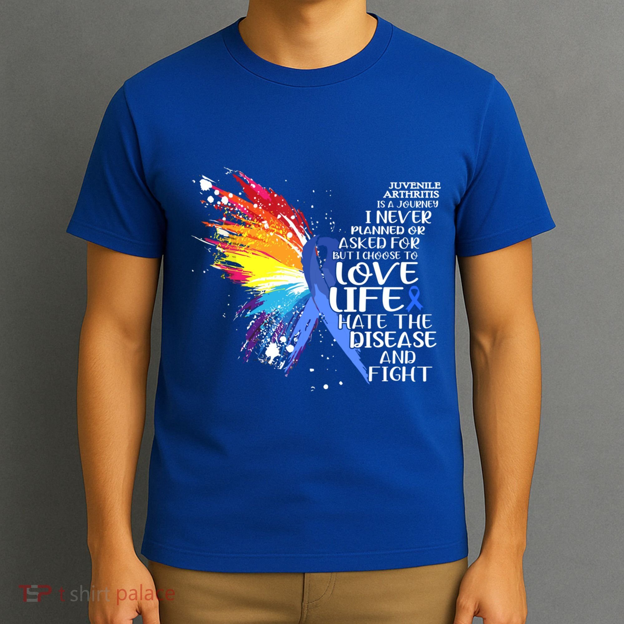 I Choose To Love Life And Fight Gift T-Shirt