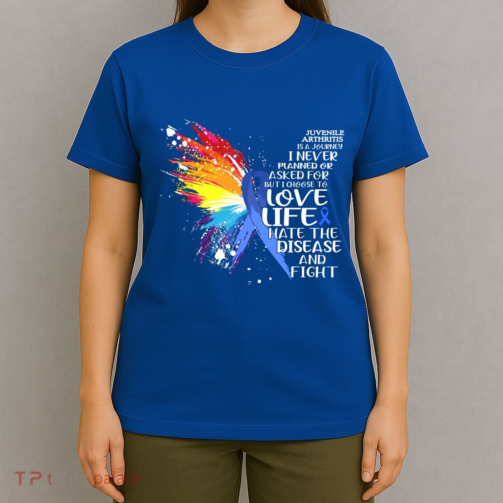 I Choose To Love Life And Fight Gift T-Shirt