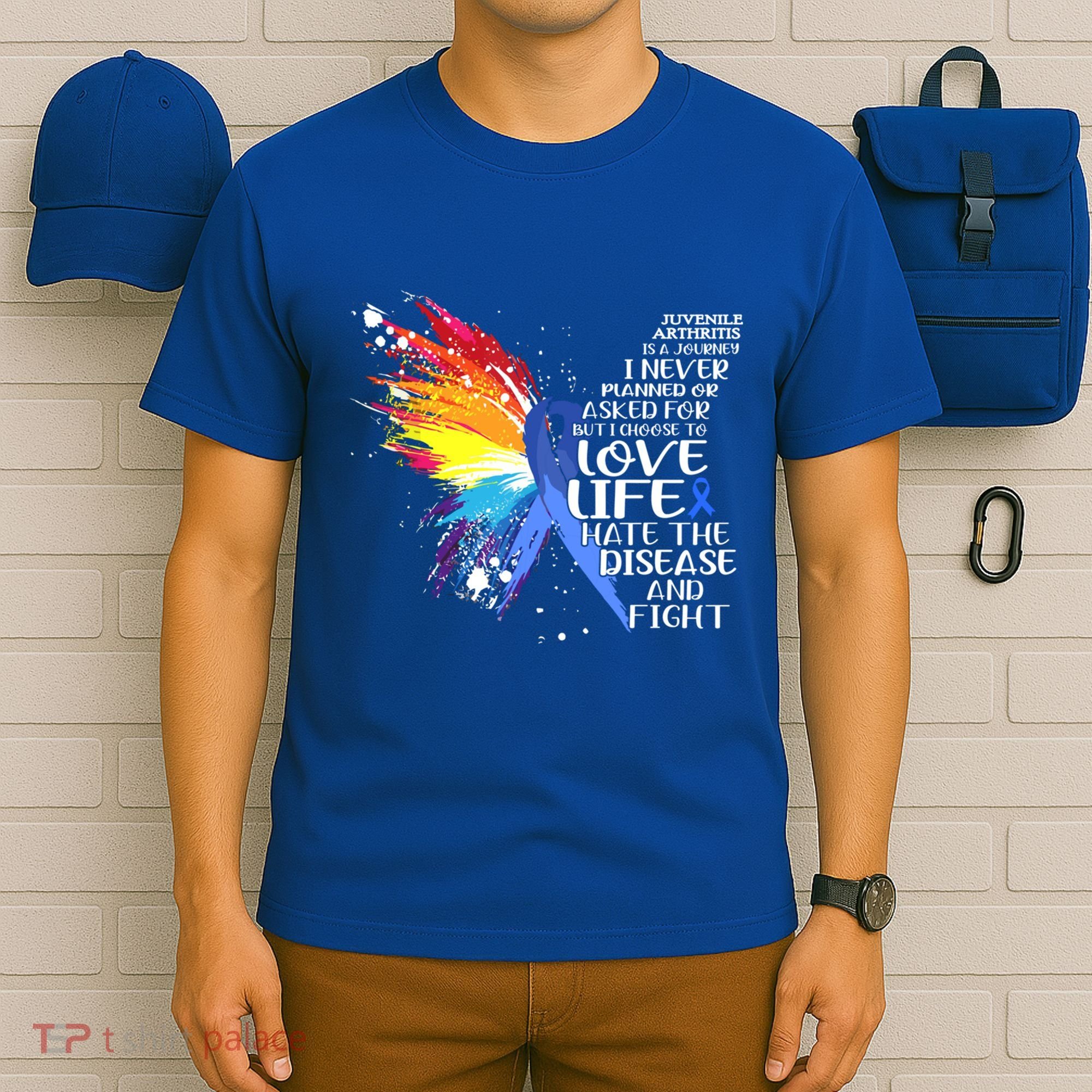 I Choose To Love Life And Fight Gift T-Shirt