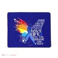 I Choose To Love Life And Fight Gift Mousepad thumb 0