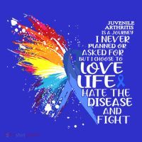 I Choose To Love Life And Fight Gift Mousepad thumb 1