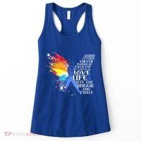 I Choose To Love Life And Fight Gift Women's Tank Top thumb 0