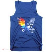 I Choose To Love Life And Fight Gift Tank Top thumb 0