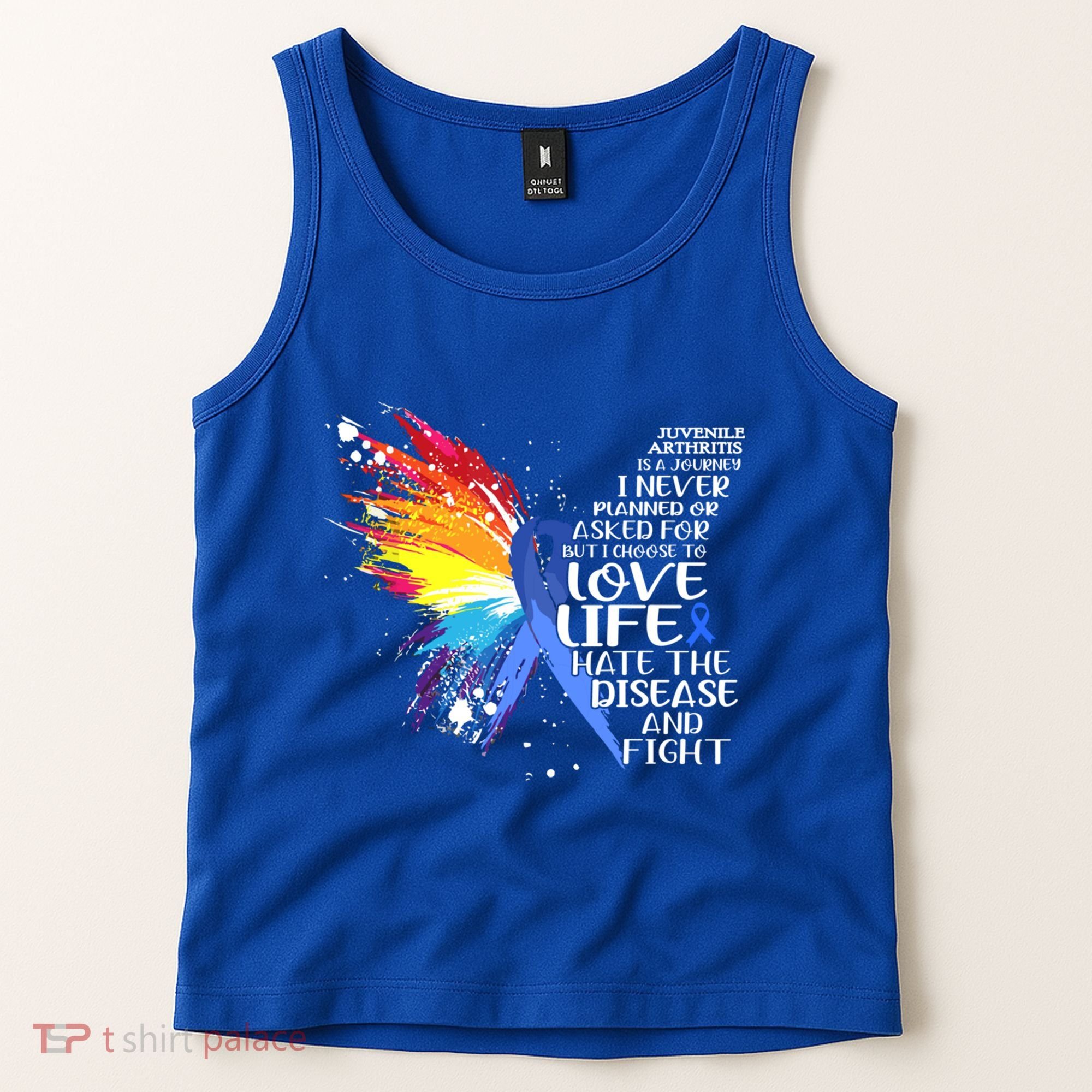 I Choose To Love Life And Fight Gift Tank Top