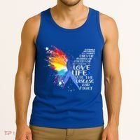 I Choose To Love Life And Fight Gift Tank Top thumb 3