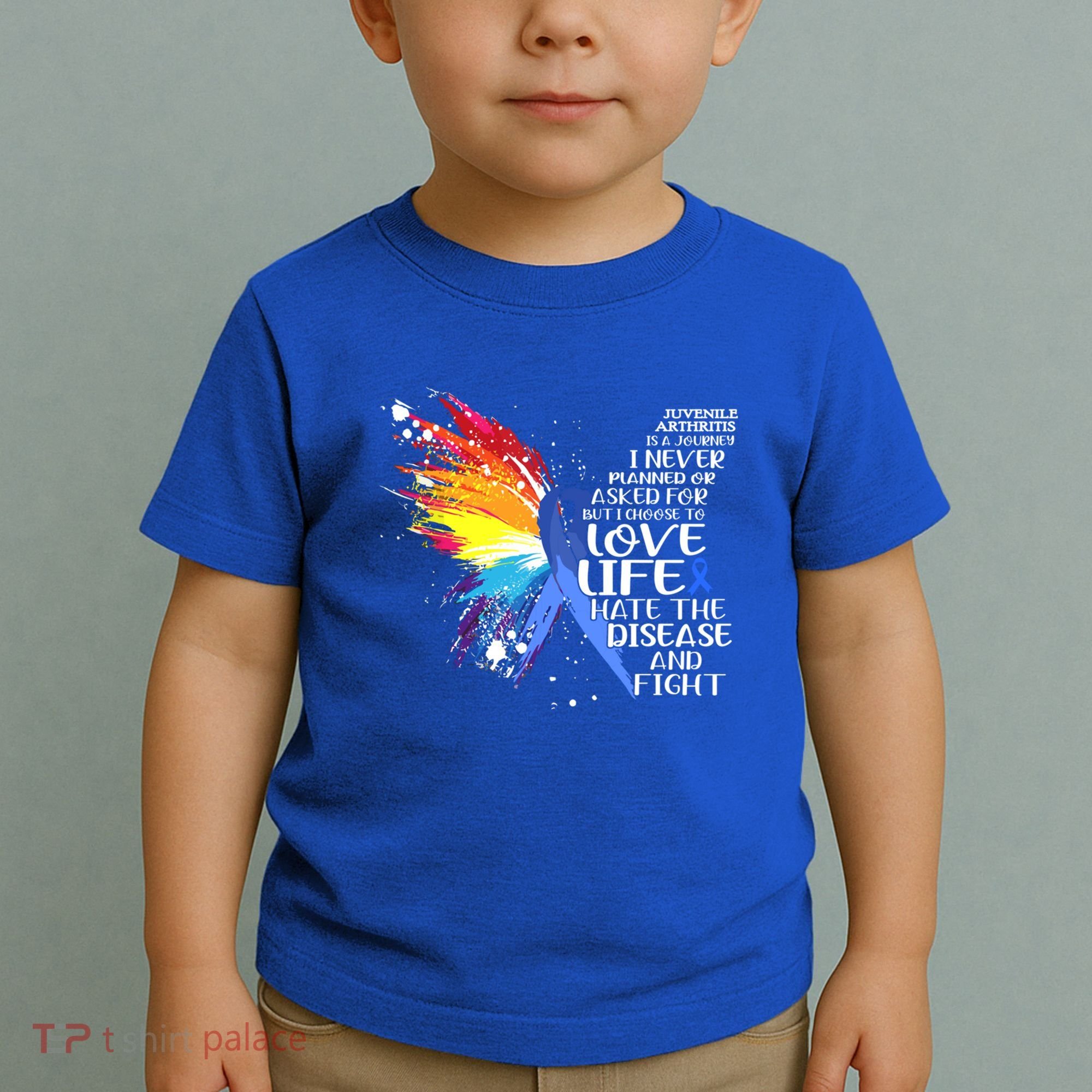 I Choose To Love Life And Fight Gift Toddler T-Shirt