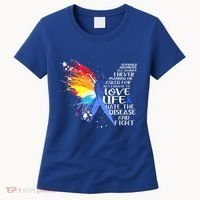 I Choose To Love Life And Fight Gift Women's T-Shirt thumb 0