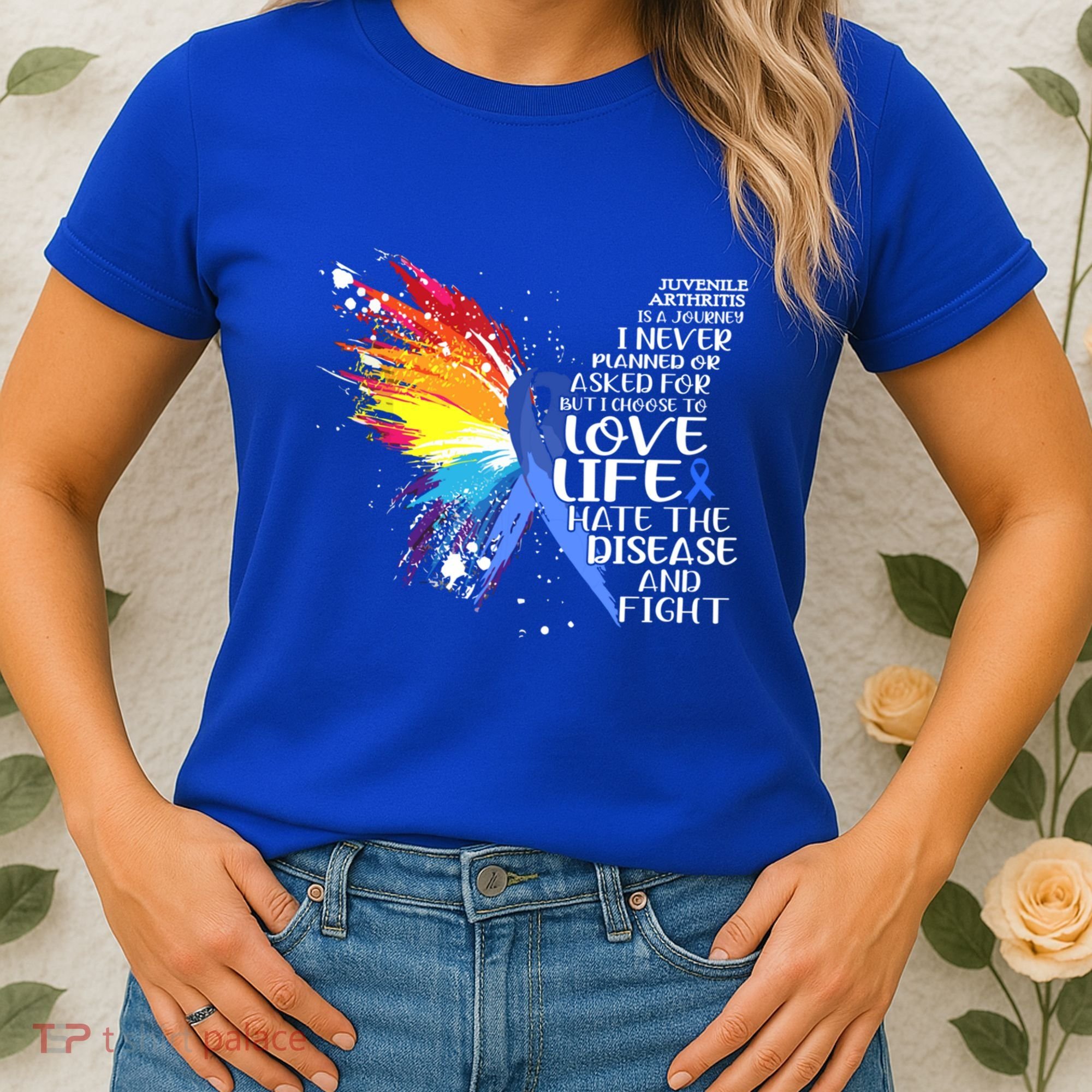 I Choose To Love Life And Fight Gift Women's T-Shirt