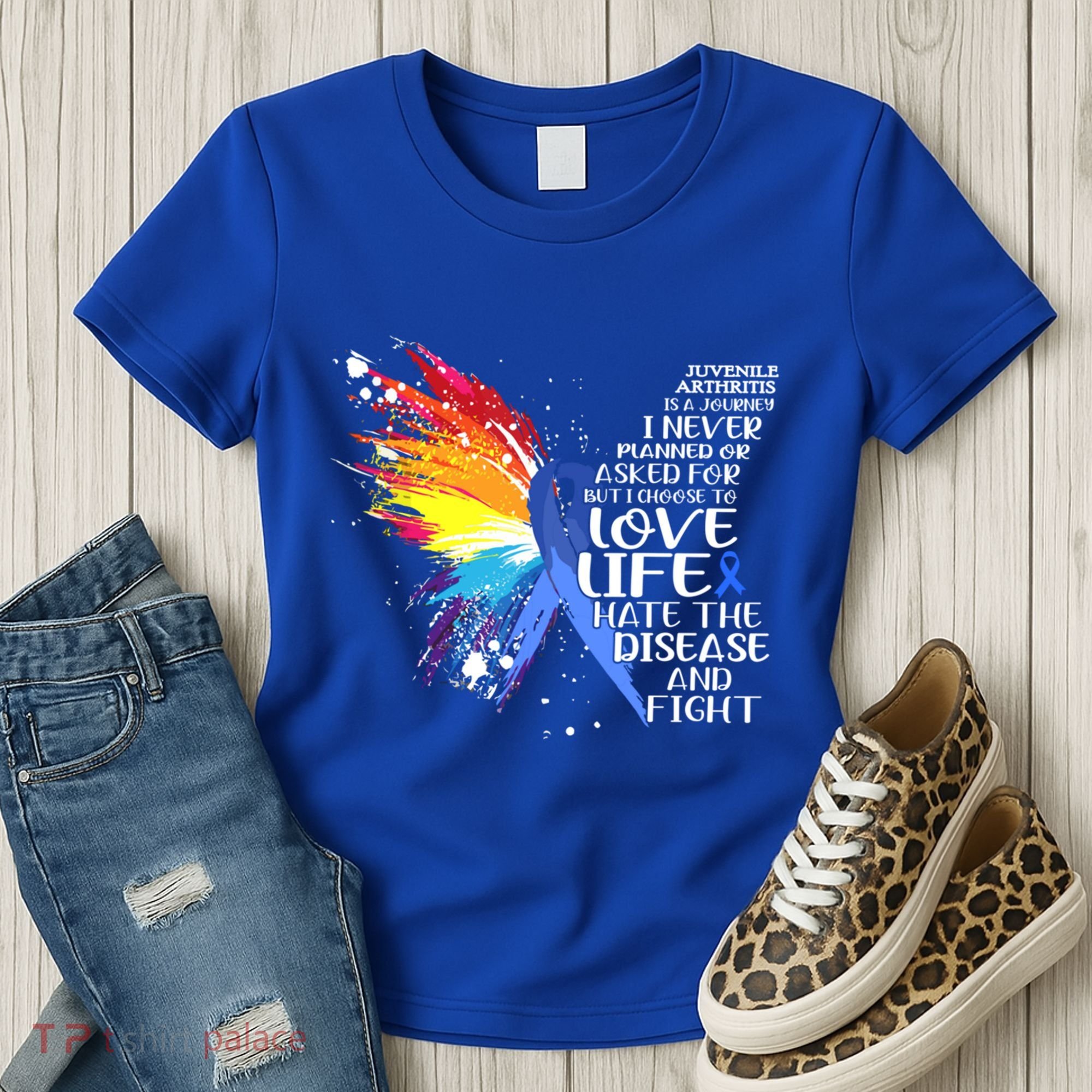 I Choose To Love Life And Fight Gift Women's T-Shirt