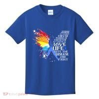 I Choose To Love Life And Fight Gift Kids T-Shirt thumb 0
