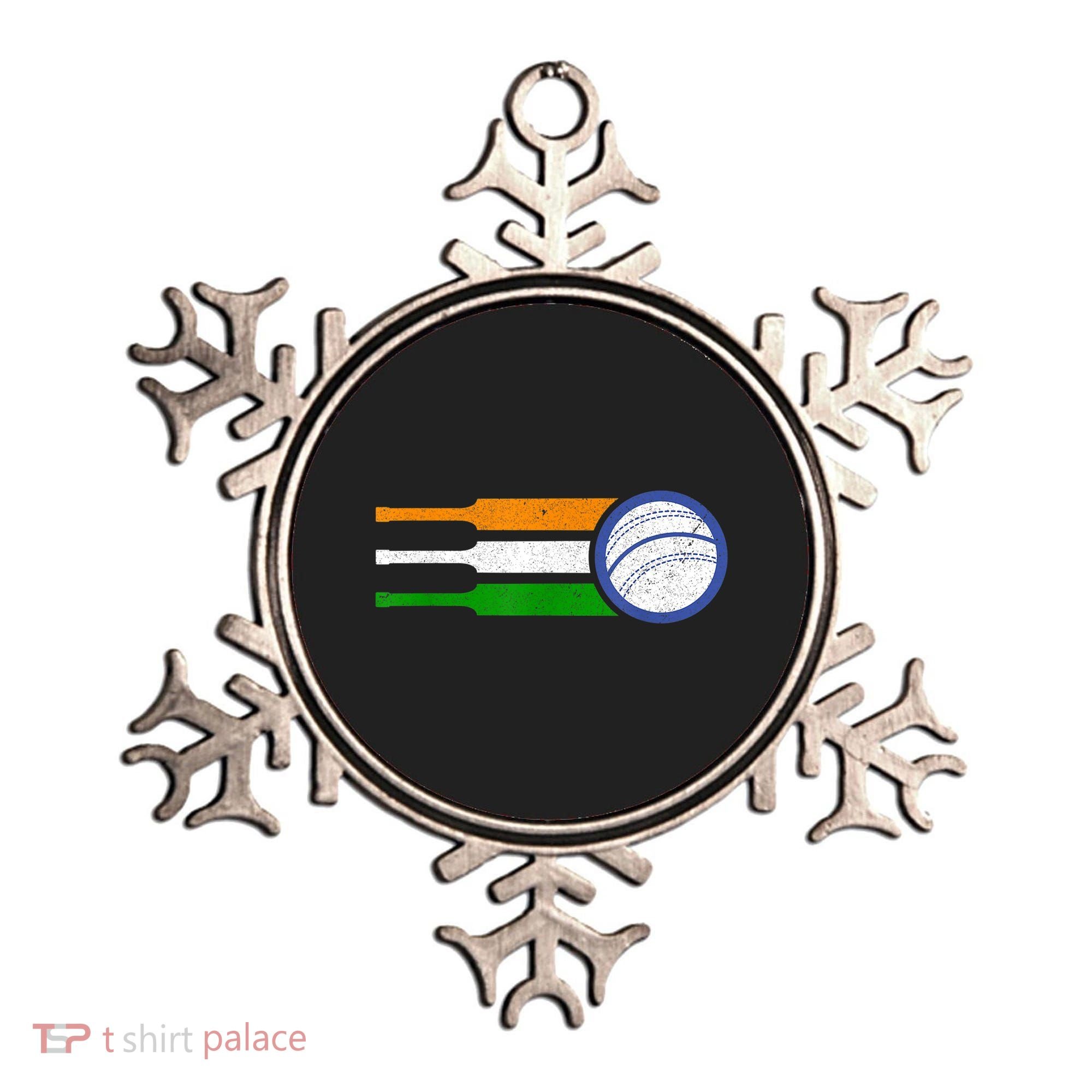 India Cricket Team Gift Indian Cricket Fan Flag Gift Ornament