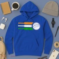 India Cricket Team Gift Indian Cricket Fan Flag Gift Hoodie thumb 3